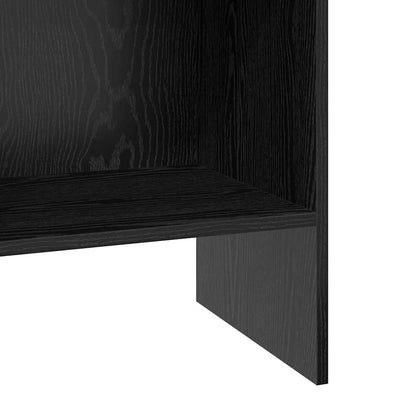 Bücherregal Schwarze Eiche 40 x 35 x 180 cm Holzwerkstoff