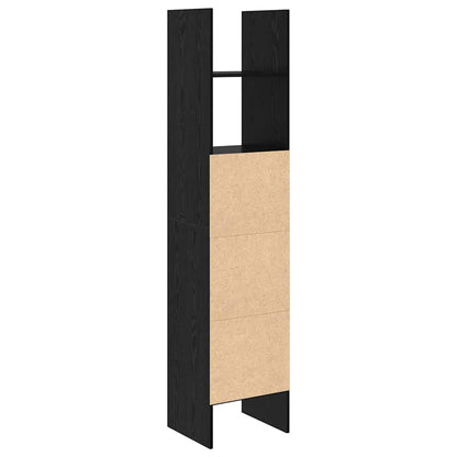 Bücherregal Schwarze Eiche 40 x 35 x 180 cm Holzwerkstoff