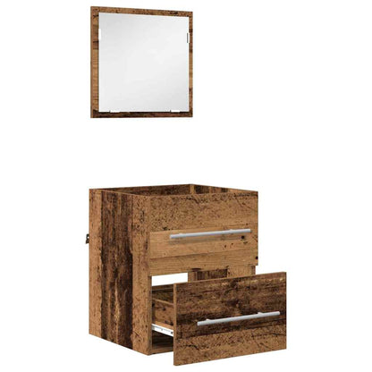Badezimmer Schrank 41 x 38.5 x 48 cm Holzwerkstoff