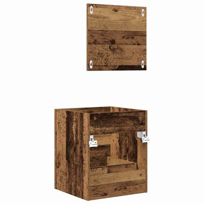 Badezimmer Schrank 41 x 38.5 x 48 cm Holzwerkstoff