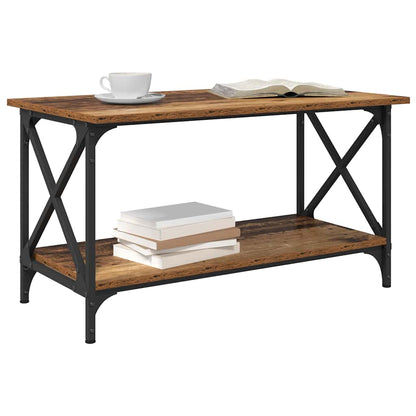 Couchtisch Altholz 80 x 45 x 45.5 cm Holzwerkstoff