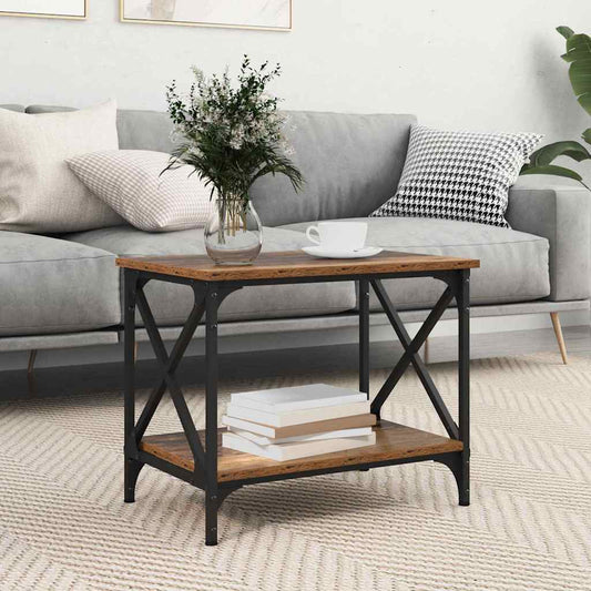 Beistelltisch Altholz 55 x 38 x 45 cm Holzwerkstoff