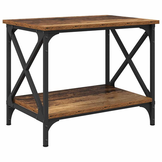 Beistelltisch Altholz 55 x 38 x 45 cm Holzwerkstoff