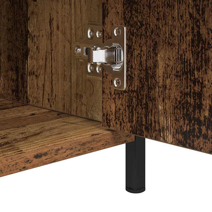 Nachttisch 2 pcs Altholz 40 x 42 x 60 cm Holzwerkstoff