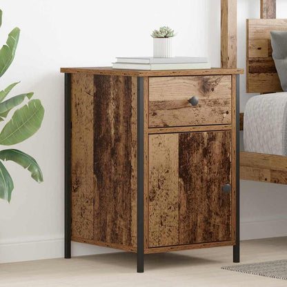 Nachttisch 2 pcs Altholz 40 x 42 x 60 cm Holzwerkstoff