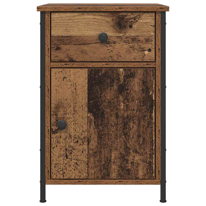 Nachttisch 2 pcs Altholz 40 x 42 x 60 cm Holzwerkstoff