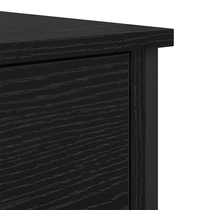 Nachttisch 2 pcs Schwarze Eiche 40 x 42 x 60 cm Holzwerkstoff