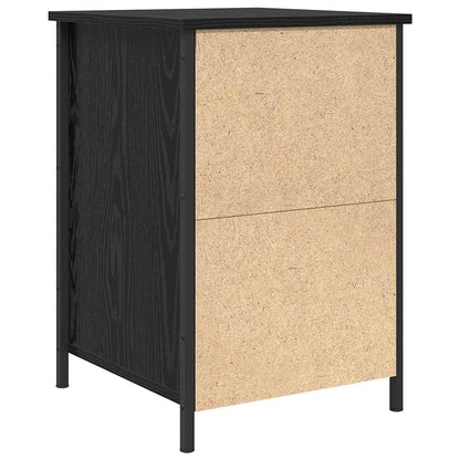 Nachttisch 2 pcs Schwarze Eiche 40 x 42 x 60 cm Holzwerkstoff