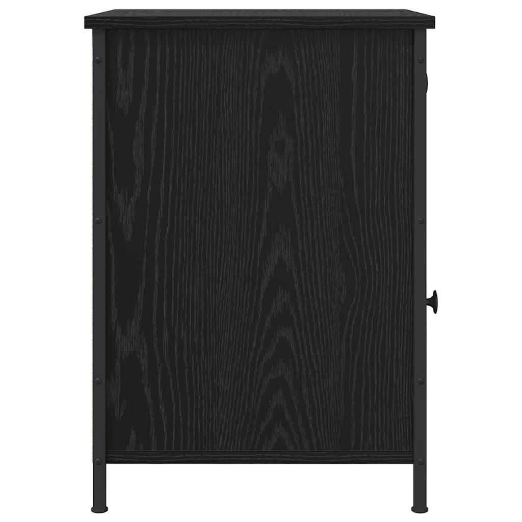 Nachttisch 2 pcs Schwarze Eiche 40 x 42 x 60 cm Holzwerkstoff