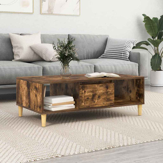 Couchtisch Räuchereiche 103,5 x 60 x 35 cm Holzwerkstoff