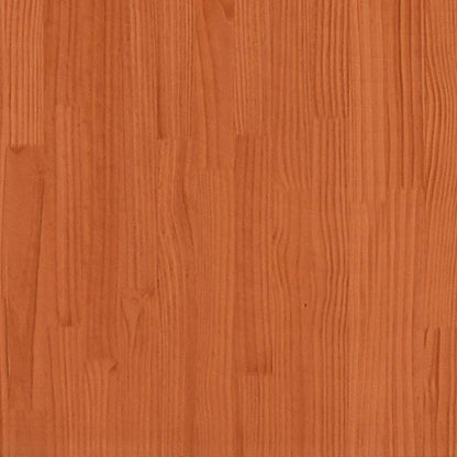 Werkbank Wachsbraun 110.5 x 50 x 80 cm Massivholz Kiefer