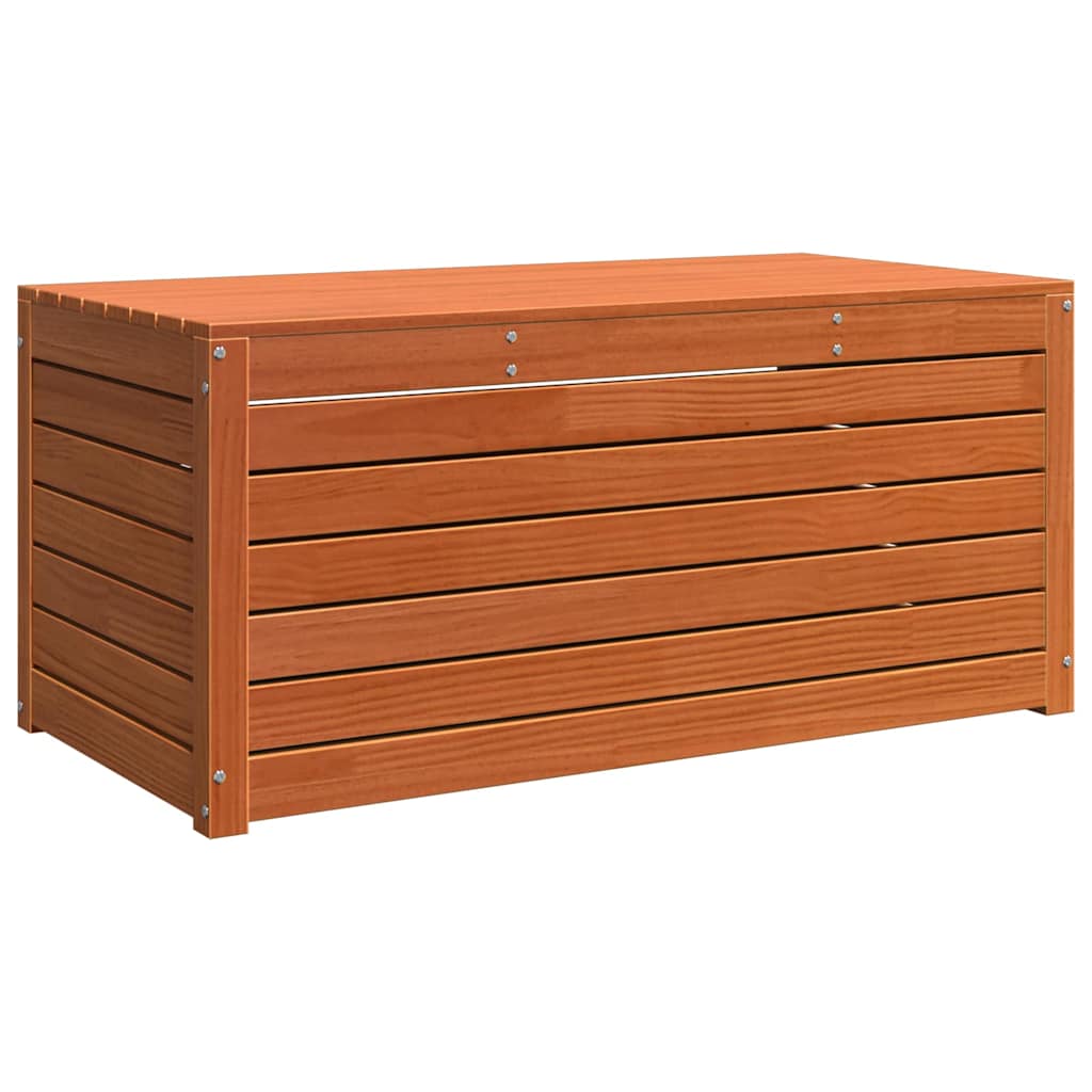 Gartenlagerbox mit Speicher Wachsbraun 101 x 50.5 x 46.5 cm