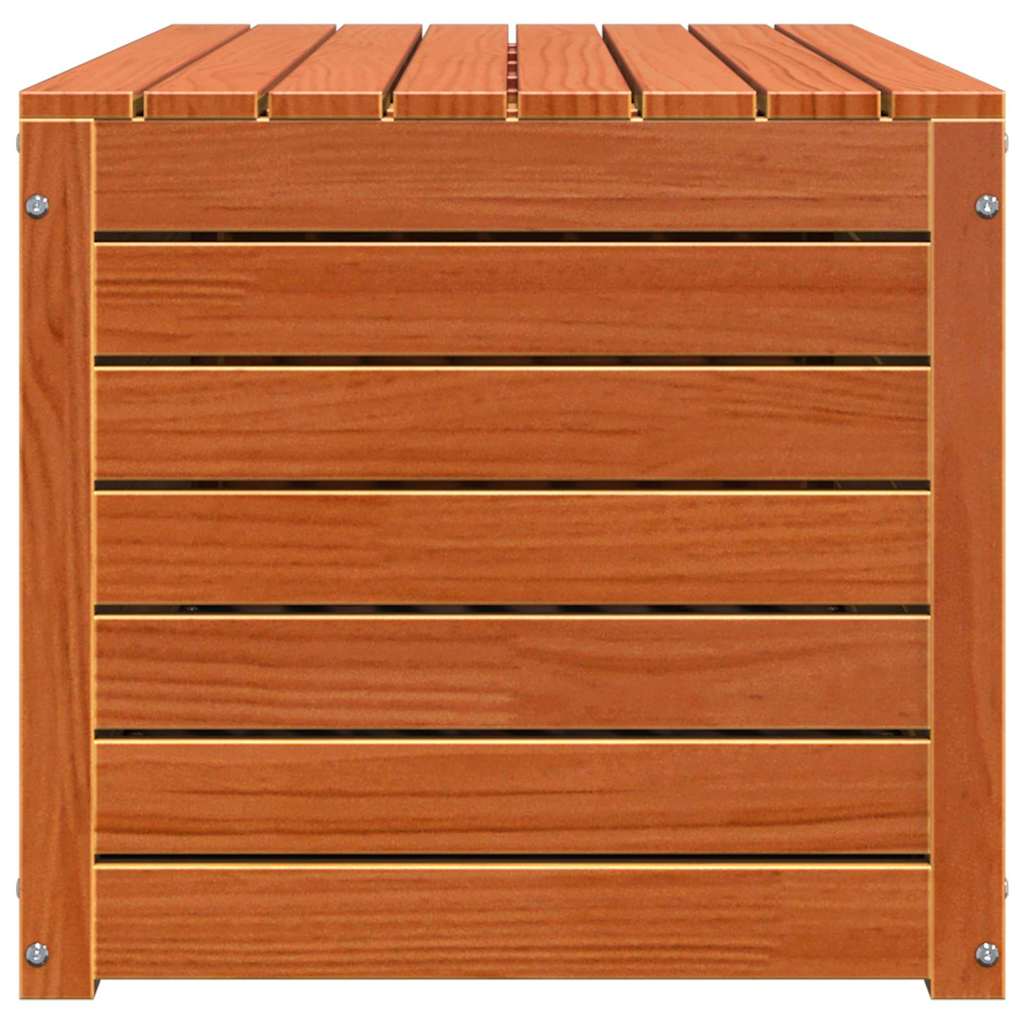 Gartenlagerbox mit Speicher Wachsbraun 101 x 50.5 x 46.5 cm
