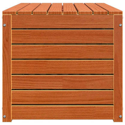 Gartenlagerbox mit Speicher Wachsbraun 101 x 50.5 x 46.5 cm