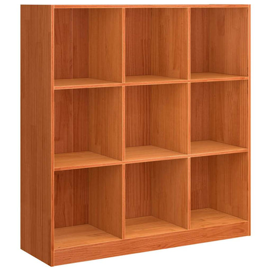 Bücherregal / Raumteiler Wachsbraun 104 x 33 x 110 cm