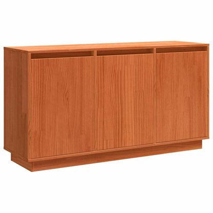 Sideboard Braun 111 x 34 x 60 cm Massivholz Kiefer
