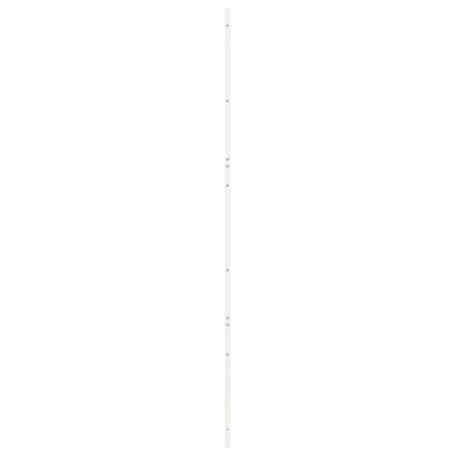 Scheunentür Weiß 100 x 208 cm Massivholz Kiefer