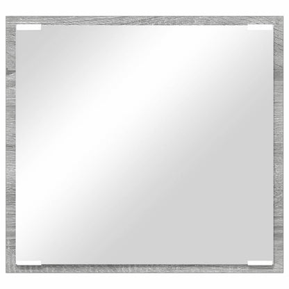 LED Badezimmer Spiegel Graues Sonoma 40 x 8.5 x 37 cm