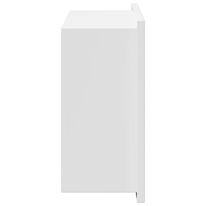 Duschnische Weiß 30 x 20 x 9.5 cm Edelstahl