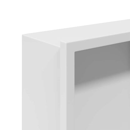 Duschnische Weiß 60 x 20 x 9.5 cm Edelstahl