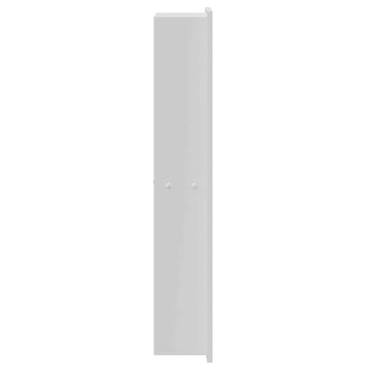 Duschnische Weiß 60 x 20 x 9.5 cm Edelstahl