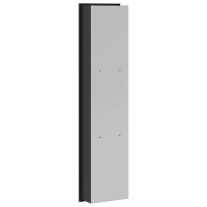 Duschnische Schwarz 90 x 20 x 9.5 cm Edelstahl