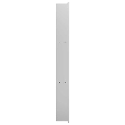 Duschnische Silber 90 x 20 x 9.5 cm Edelstahl