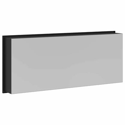 Duschnische Schwarz 75 x 30 x 9.5 cm Edelstahl