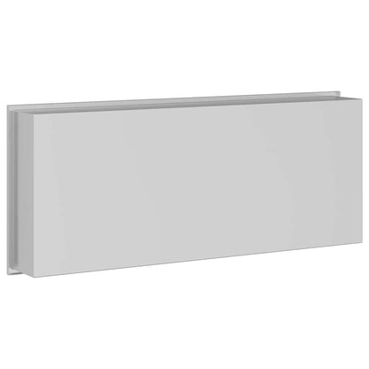 Duschnische Silber 75 x 30 x 9.5 cm Edelstahl