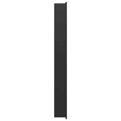 Duschnische Schwarz 90 x 30 x 9.5 cm Edelstahl