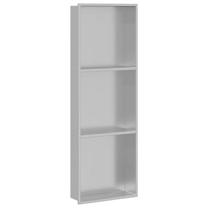 Duschnische Silber 90 x 30 x 9.5 cm Edelstahl