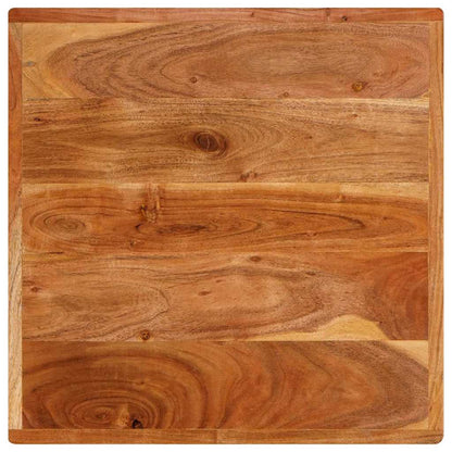 Bistrotisch Braun 50 x 50 x 76 cm Akazie Massivholz