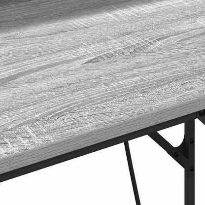 Schreibtisch Grau Sonoma 100 x 50 x 86.5 cm Holzwerkstoff