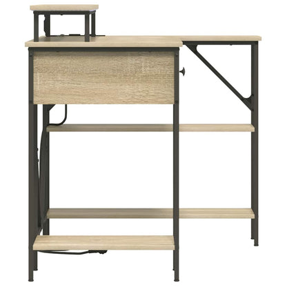 Schreibtisch Sonoma Eiche 120 x 79 x 86.5 cm Holzwerkstoff