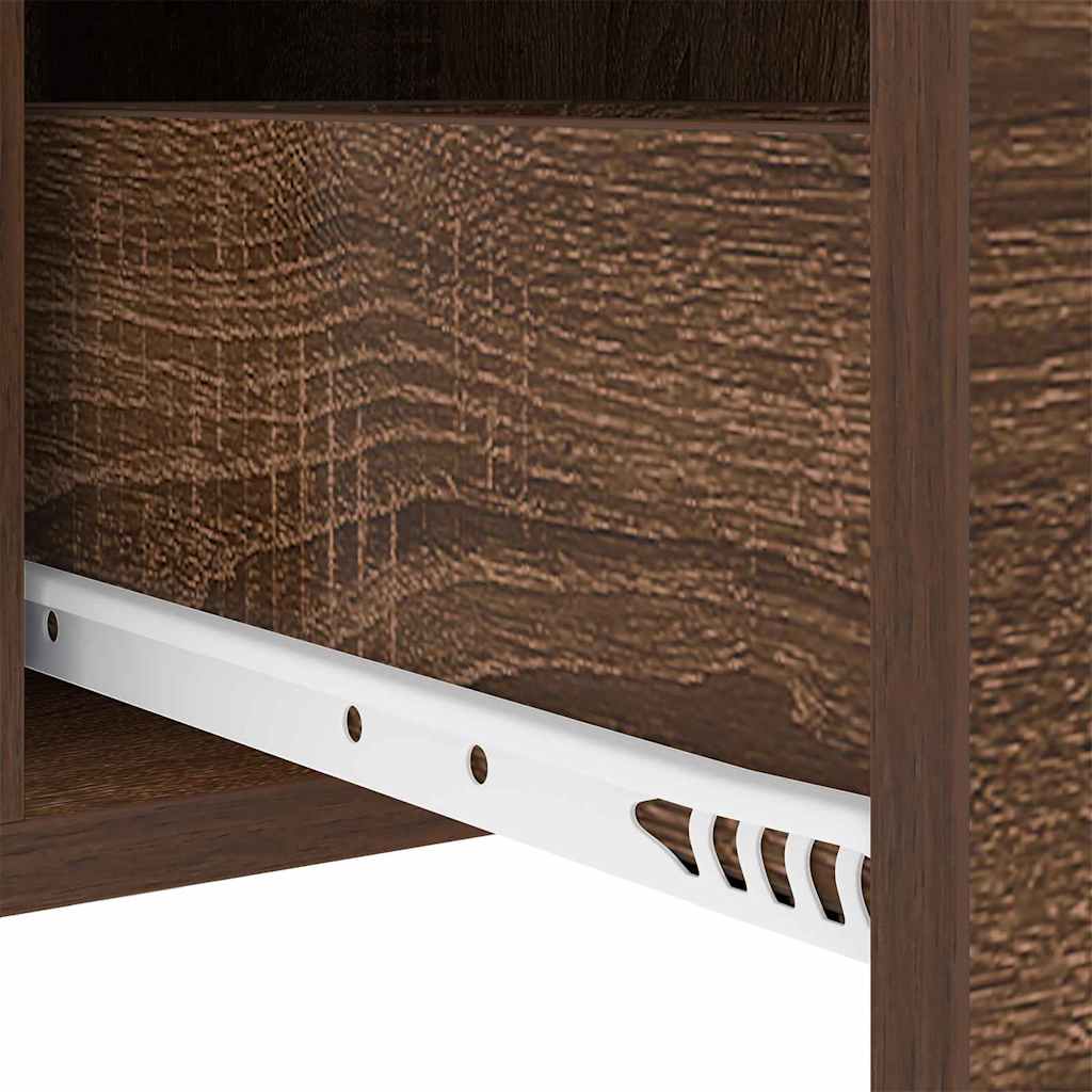 Nachttisch Braune Eiche 30 x 48 x 61 cm Holzwerkstoff
