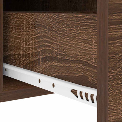 Nachttisch Braune Eiche 30 x 48 x 61 cm Holzwerkstoff