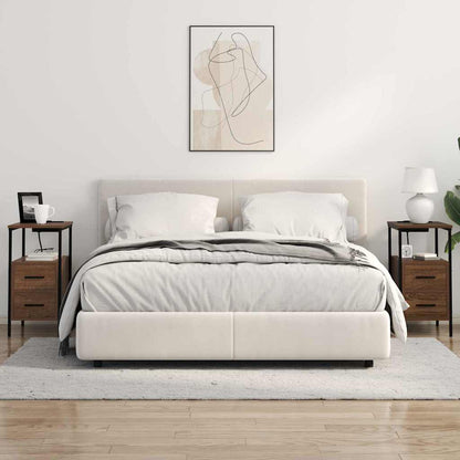 Nachttisch Braune Eiche 30 x 48 x 61 cm Holzwerkstoff