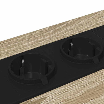Nachttisch 2 pcs Sonoma Eiche 42 x 41 x 56 cm Holzwerkstoff