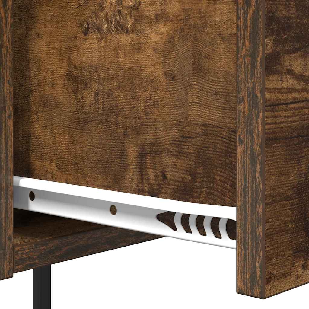 Nachttisch Geräucherte Eiche 42 x 41 x 56 cm Holzwerkstoff