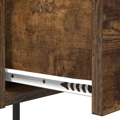 Nachttisch Geräucherte Eiche 42 x 41 x 56 cm Holzwerkstoff