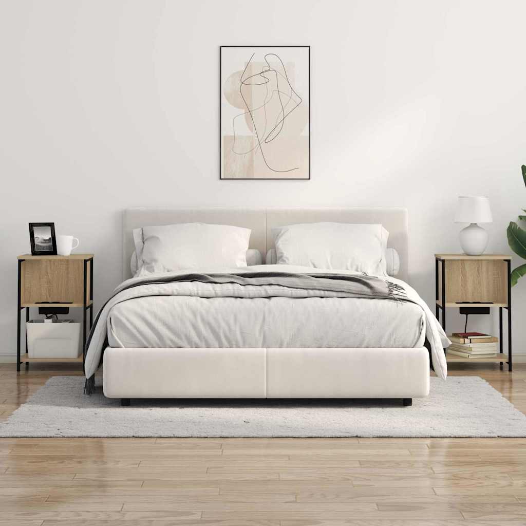 Nachttisch Sonoma-Eiche 38 x 31 x 61 cm Holzwerkstoff