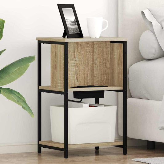 Nachttisch 2 pcs Sonoma Eiche 38 x 31 x 61 cm Holzwerkstoff