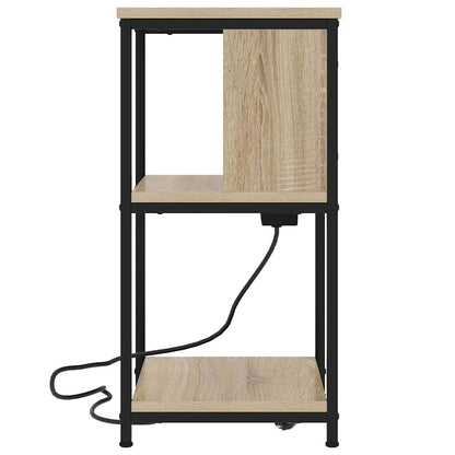 Nachttisch 2 pcs Sonoma Eiche 38 x 31 x 61 cm Holzwerkstoff