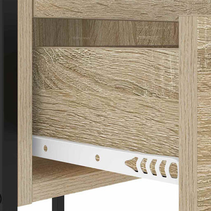 Nachttisch 2 pcs Sonoma-Eiche 42 x 41 x 61 cm Holzwerkstoff