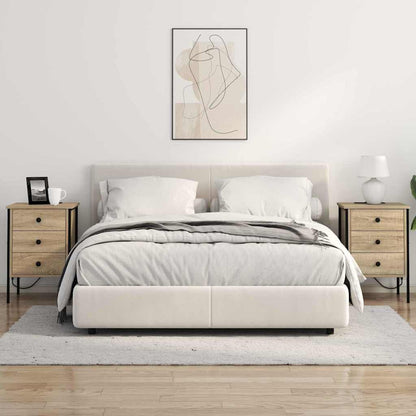 Nachttisch 2 pcs Sonoma-Eiche 42 x 41 x 61 cm Holzwerkstoff