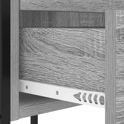 Nachttisch Grau Sonoma 42 x 41 x 61 cm Holzwerkstoff