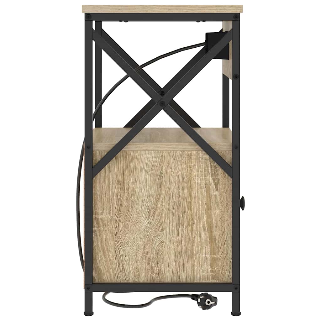 Nachttisch Sonoma-Eiche 40 x 31 x 60 cm Holzwerkstoff