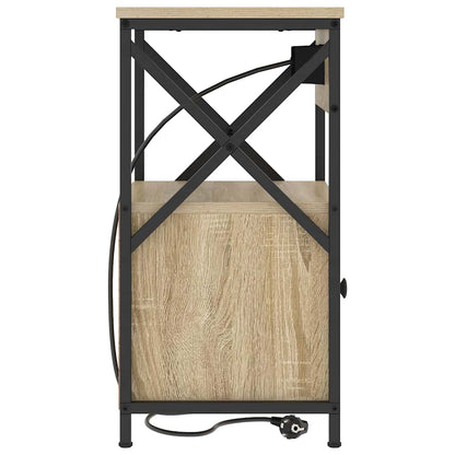 Nachttisch Sonoma-Eiche 40 x 31 x 60 cm Holzwerkstoff