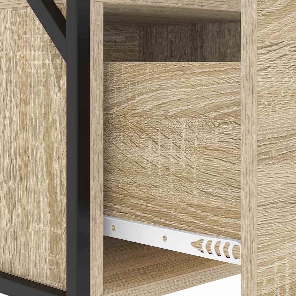 Nachttisch 2 pcs Sonoma Eiche 40 x 31 x 60 cm Holzwerkstoff