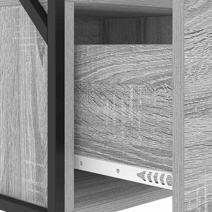 Nachttisch 2 pcs Grau Sonoma 40 x 31 x 60 cm Holzwerkstoff